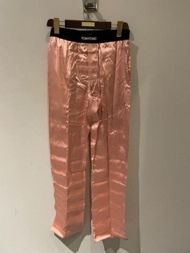 Tom Ford o1w1db10525 T4H20 Silk Pajama Pant in Pink Size US 34 / EU 50 - 1 Preview