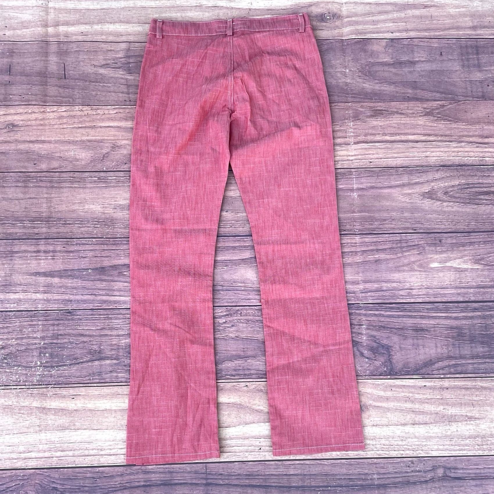 Miss Sixty VINTAGE Miss Sixty Low Dolly Trousers Jeans Flare 26 Pink Italy Womens 5-Pocket Denim Stretch Slim Cotton Blend 2/4? Size 26" / US 2 / IT 38 - 6 Thumbnail