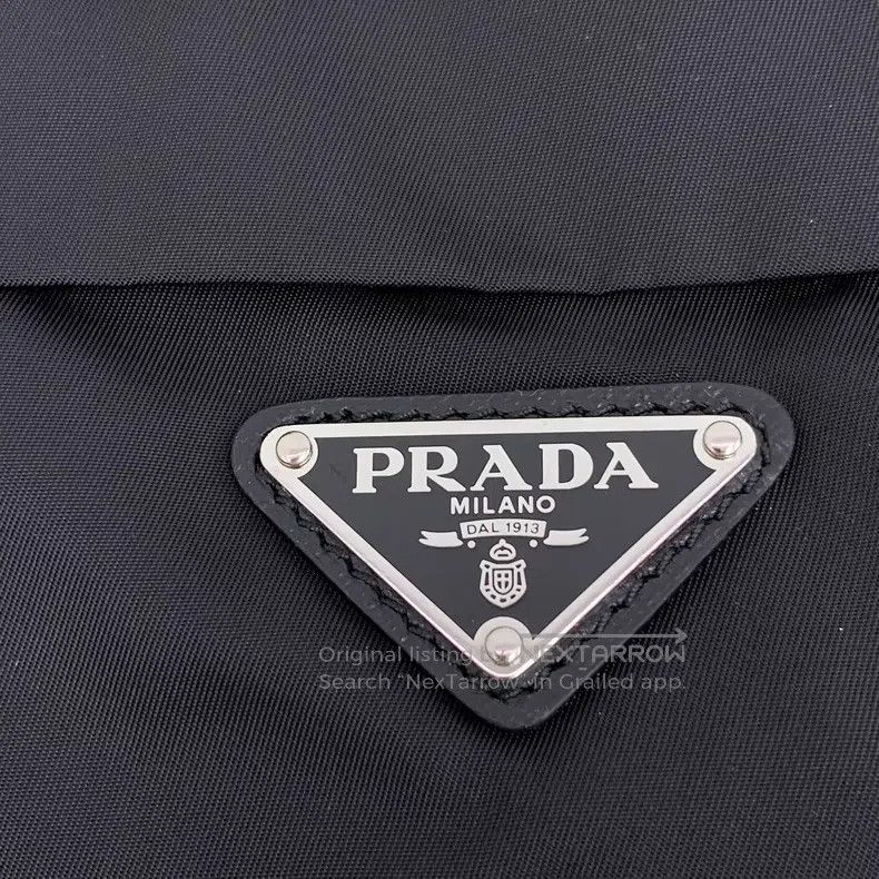 Prada Prada Black triangle logo cotton hooded zipper long jacket Size US M / EU 48-50 / 2 - 5 Thumbnail