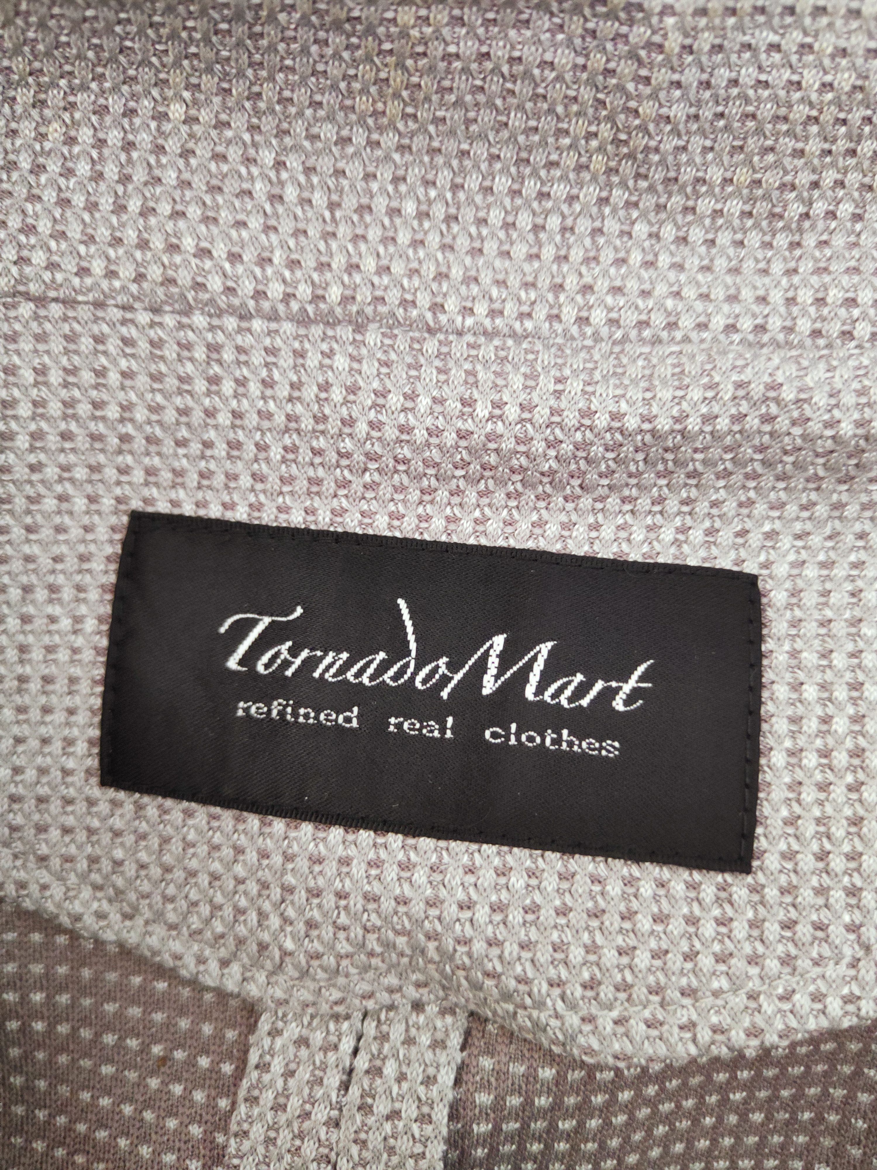 Tornado Mart × Vintage Vintage Design Tornado Mart Gray Long Blazers Size M / US 6-8 / IT 42-44 - 12 Thumbnail