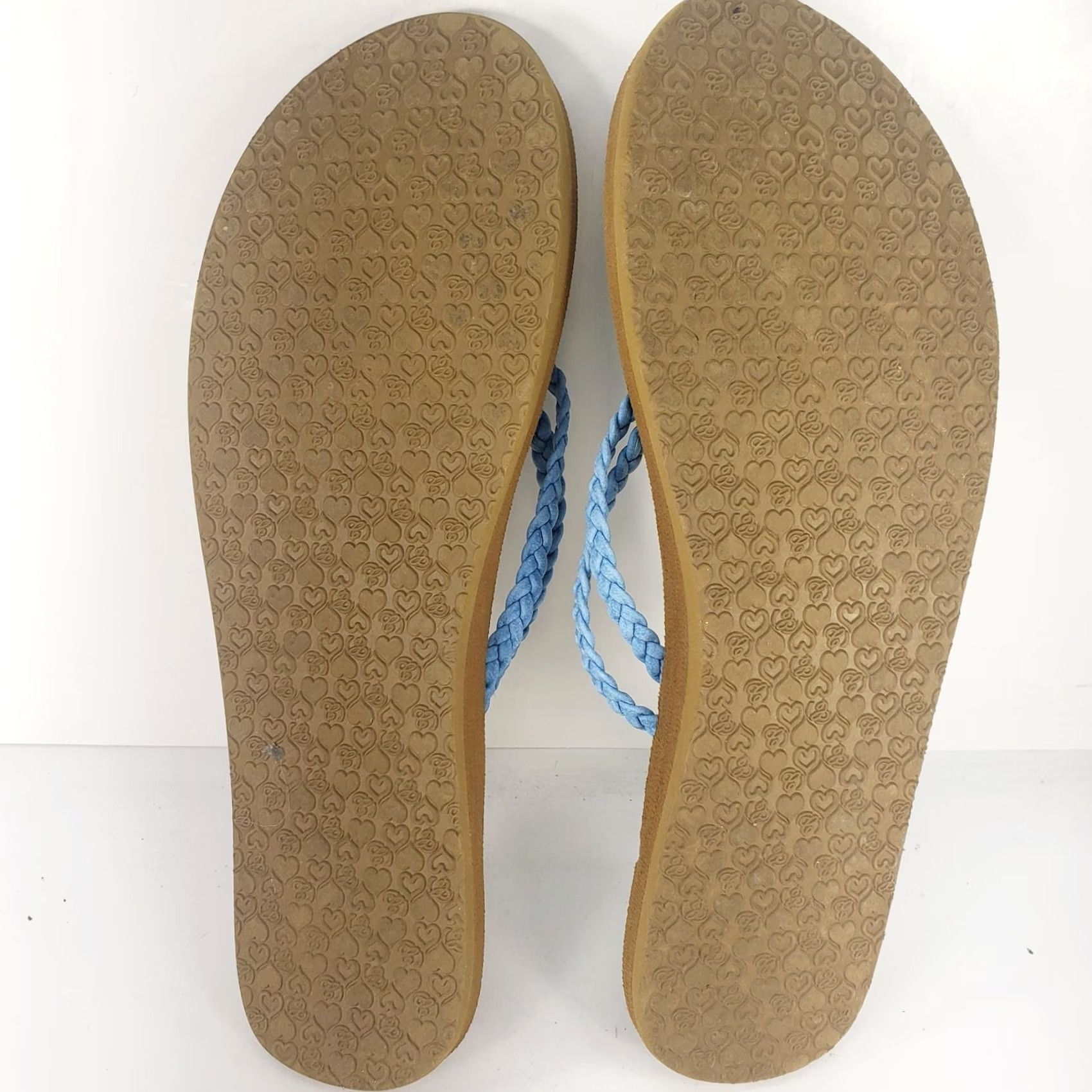 Vintage Cobian Leucadia Blue Braided Flip Flop Comfort Sandals 8-9 Womens Sandal Casual Travel Beach Bohemian Size US 8 / IT 38 - 7 Thumbnail