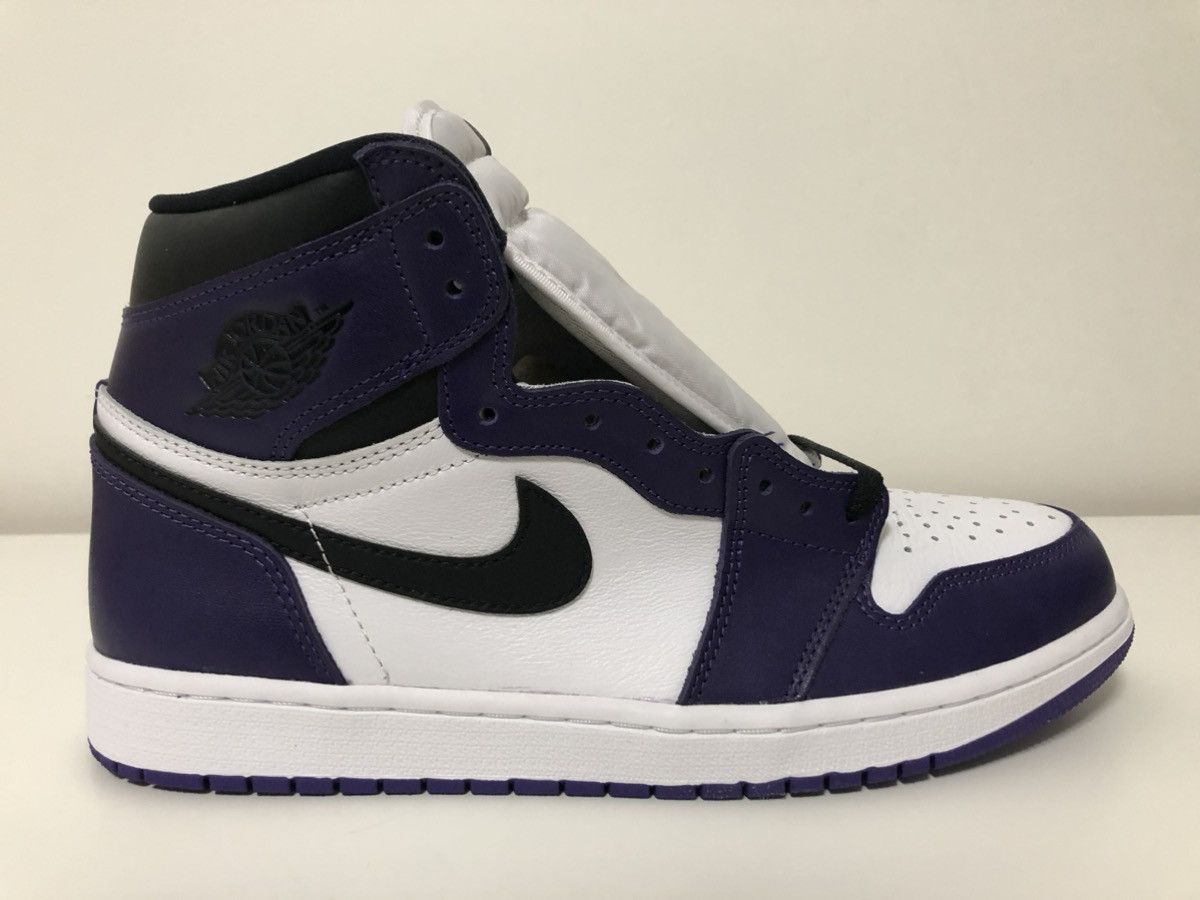 Jordan Brand Jordan 1 High Court Purple 2.0 (2020 Release) Size US 10.5 / EU 43-44 - 2 Thumbnail