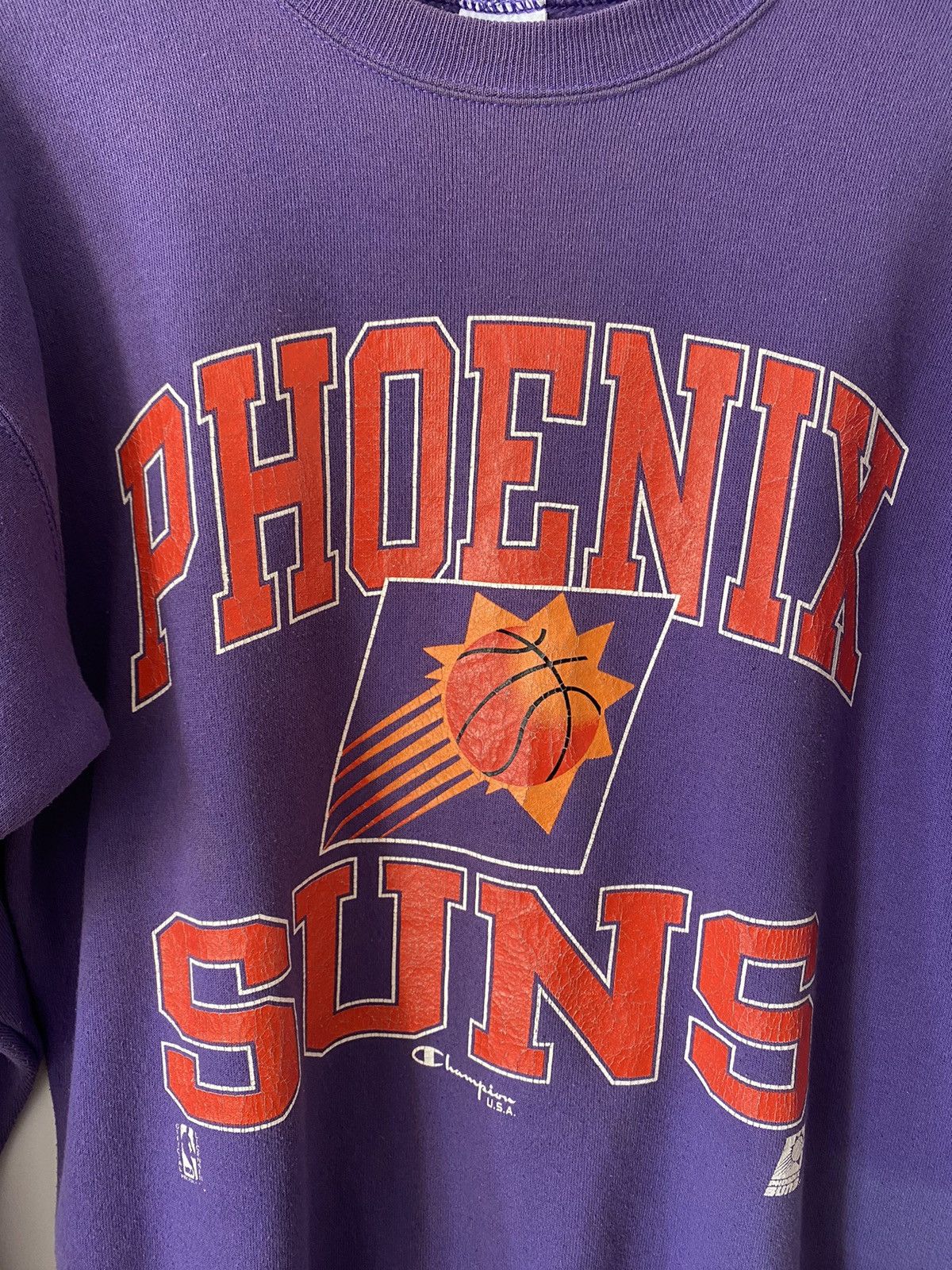Champion × NBA × Starter Vintage Phoenix Suns 90s sweatshirt Crewneck Size US M / EU 48-50 / 2 - 3 Thumbnail
