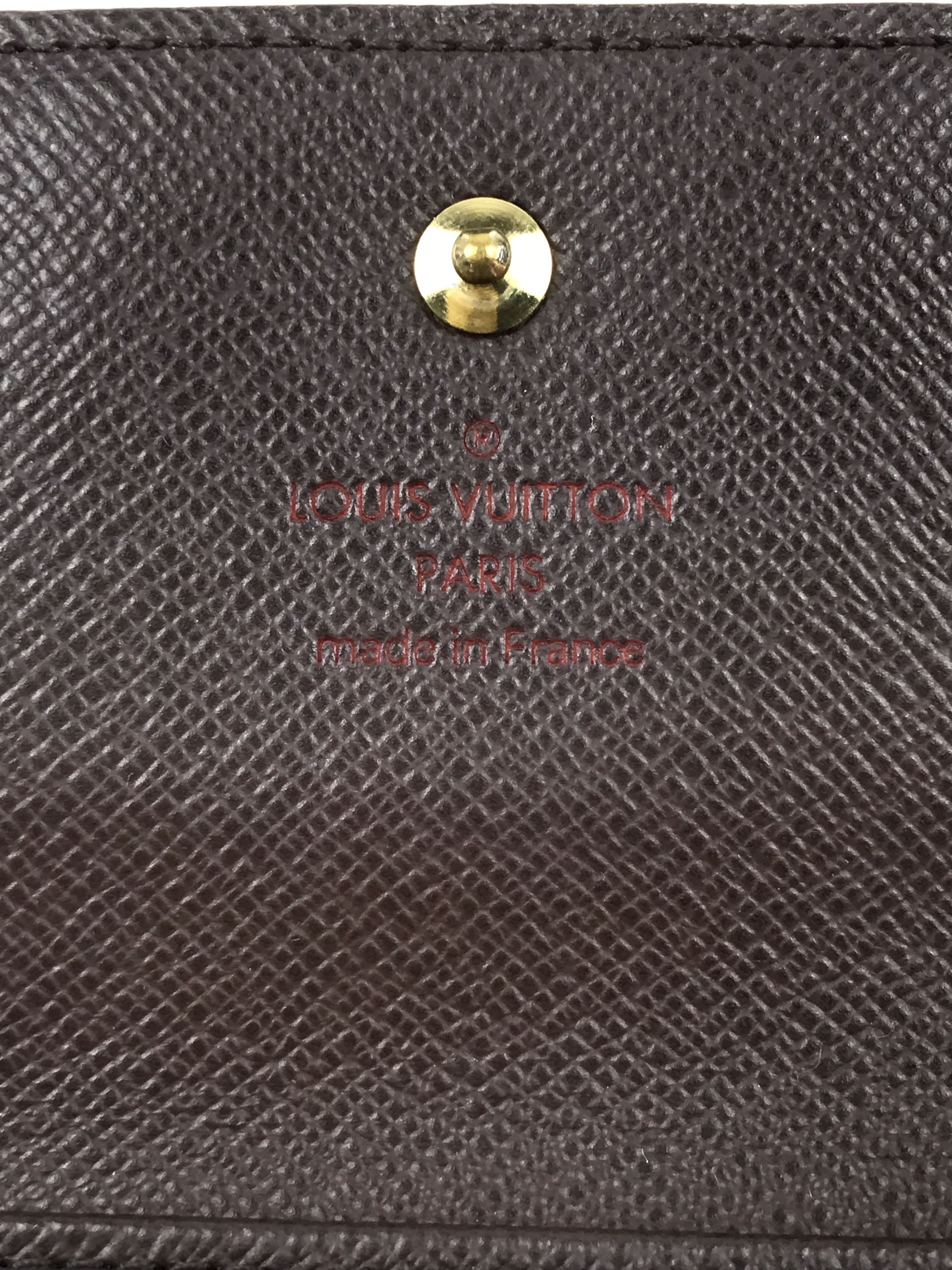 Designer × Louis Vuitton × Vintage Vintage Louis Vuitton Anais Damier Ebene Wallet Size ONE SIZE - 17 Thumbnail