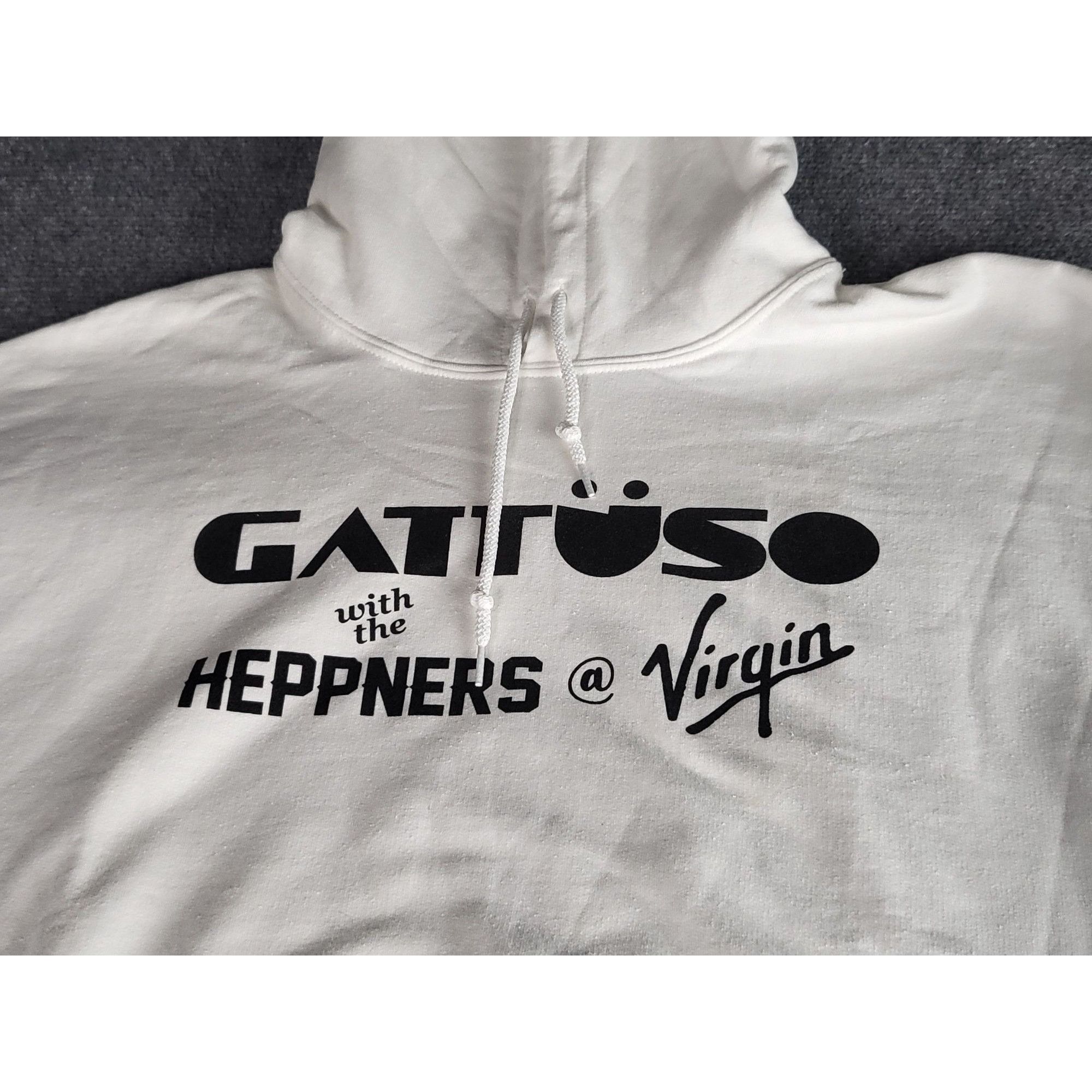 Gildan Virgin Records Hoodie Men Sz L Gildan Gattus with The Heppne Size US L / EU 52-54 / 3 - 5 Thumbnail