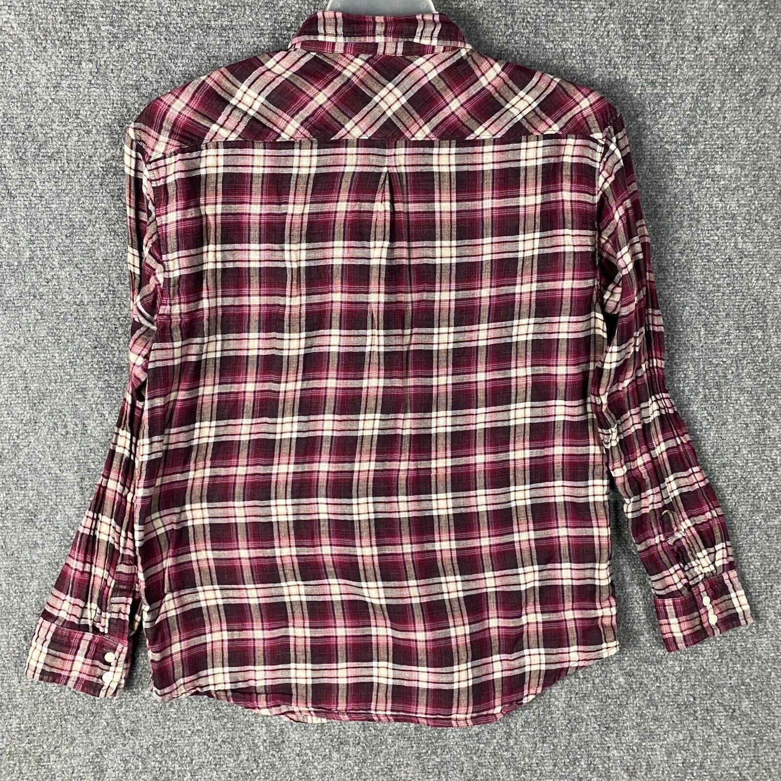 American Eagle Outfitters American Eagle Top Women's Large Boyfriend Fit Cotton L Size L / US 10 / IT 46 - 7 Thumbnail