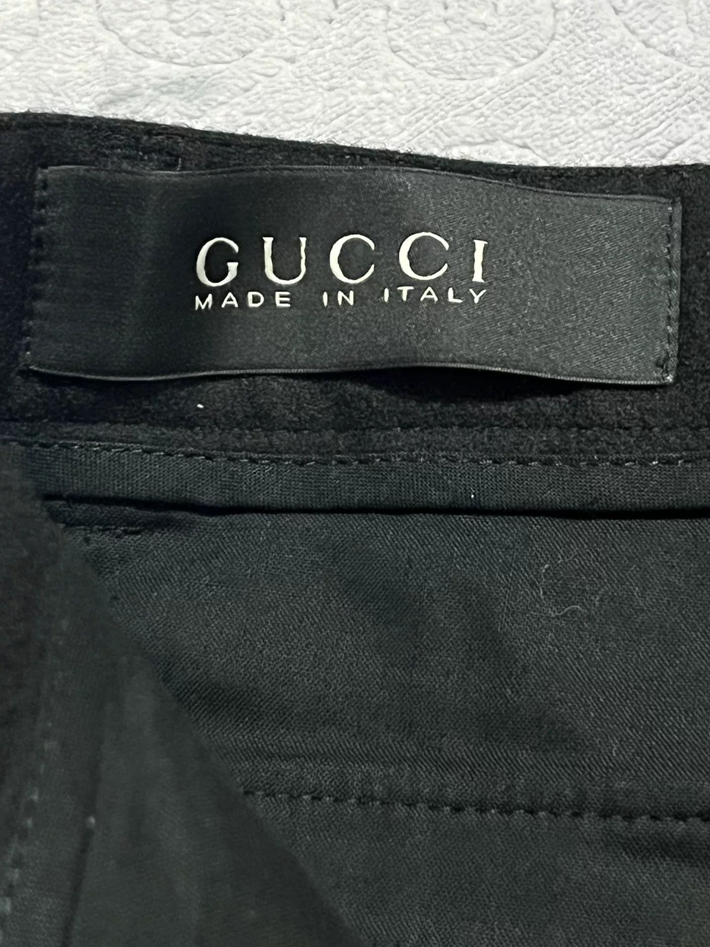 Gucci Gucci Black Tailored Trousers Size US 30 / EU 46 - 1 Thumbnail