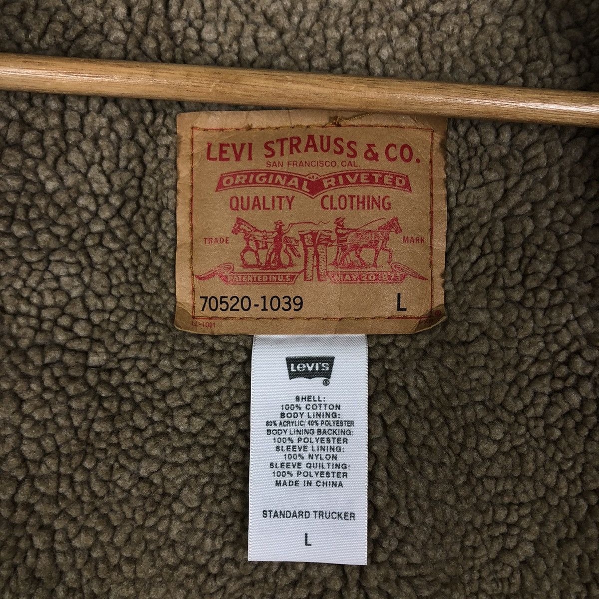 Levi's 🔥Vintage Trucker Corduroy Biker Jacket Levi’s Shearling Fur Size US L / EU 52-54 / 3 - 17 Thumbnail