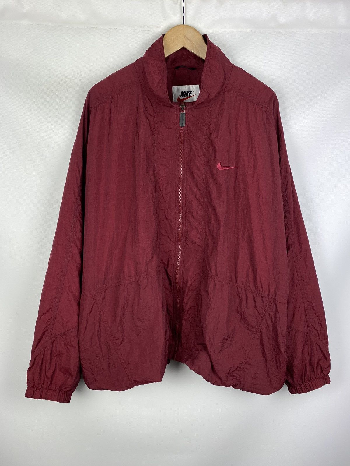 Nike VTG 90s Nike men’s nylon windbreaker jacket size XXL Size US XXL / EU 58 / 5 - 1 Thumbnail