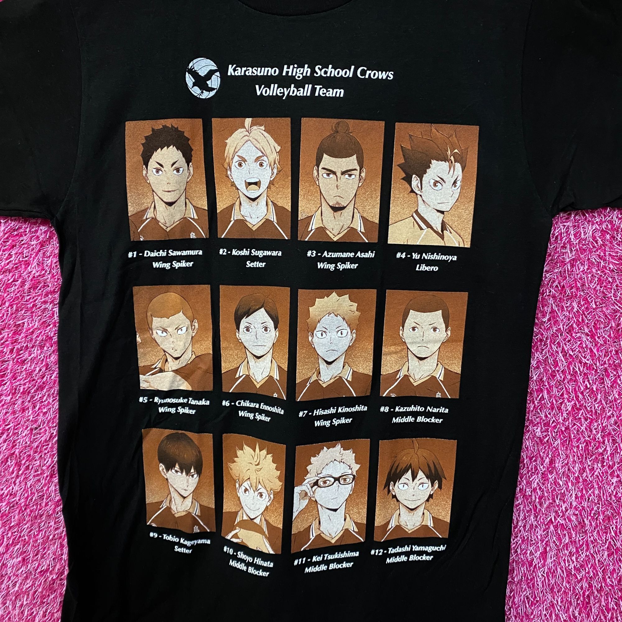 Anime Haikyu! Yearbook Photos Tshirt size medium Size US M / EU 48-50 / 2 - 2 Thumbnail