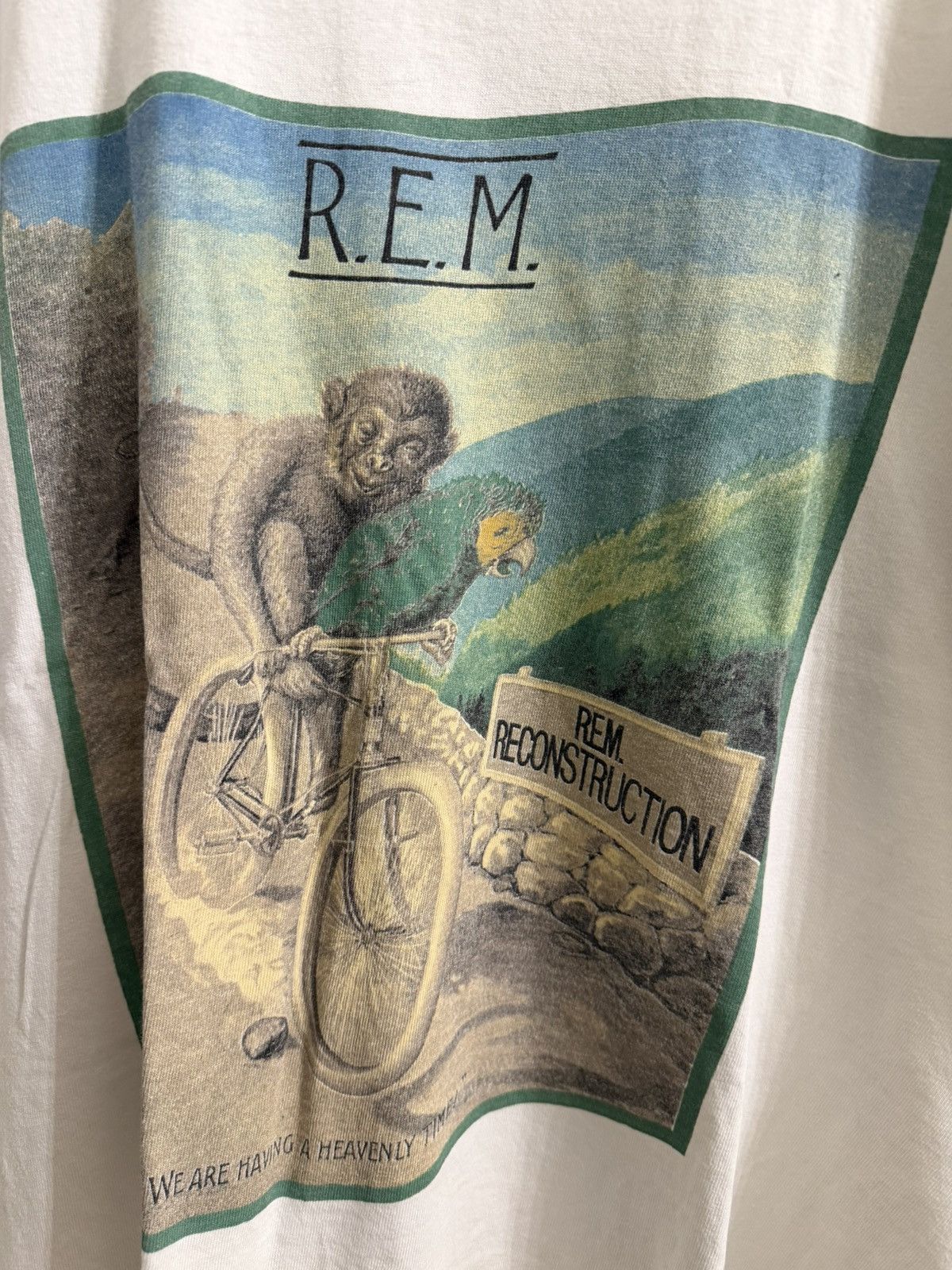 Band Tees R.E.M. – “Reconstruction Tour 1985” Vintage Tee Size US L / EU 52-54 / 3 - 2 Thumbnail