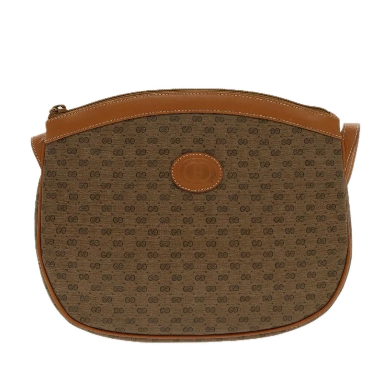 Gucci GUCCI Micro GG Canvas Shoulder Bag Beige Gold 007 87 007 87 Size ONE SIZE - 2 Thumbnail