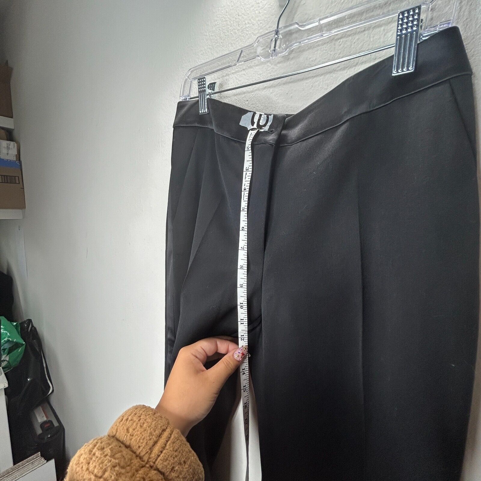 Saint Laurent Paris Yves St Laurent Black Edition Soir TuxedoPant 40 / 6 Size 28" / US 6 / IT 42 - 3 Thumbnail