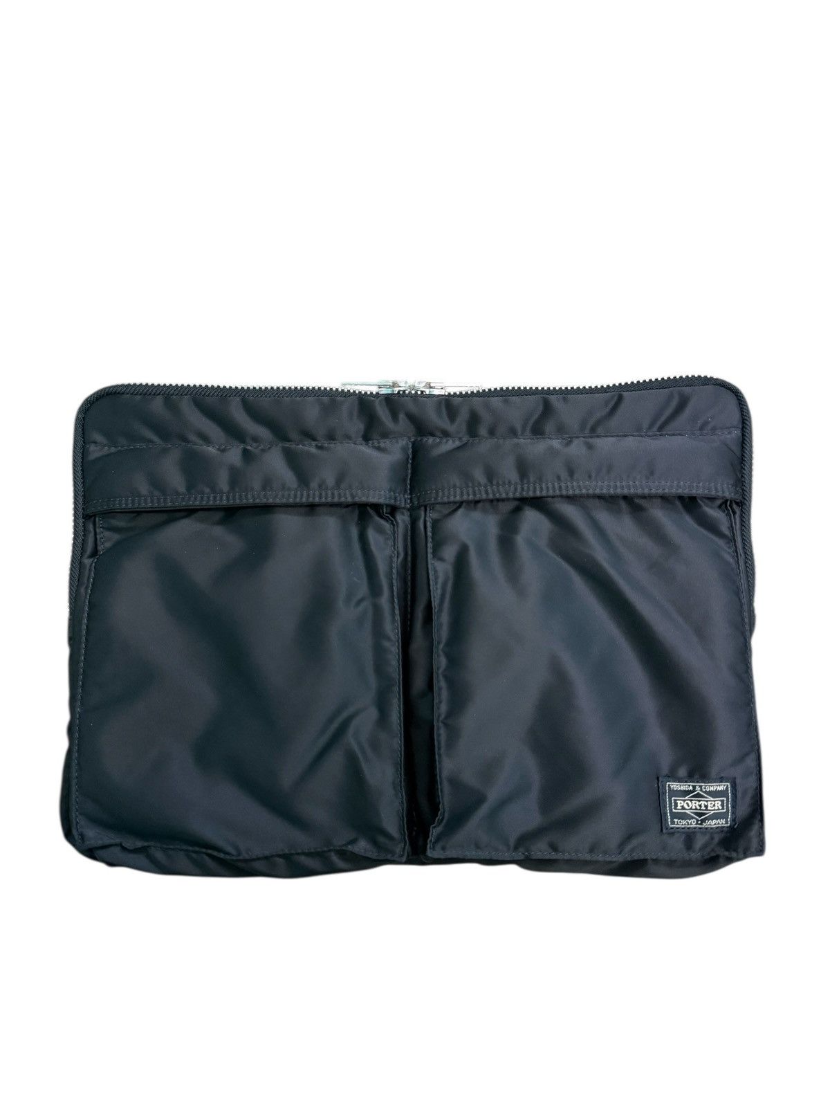 Porter YOSHIDA PORTER TANKER BLACK NYLON CLUTCH/DOCUMENT BAG Size ONE SIZE - 3 Thumbnail