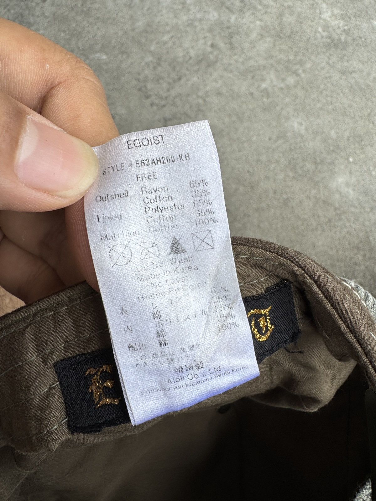Japanese Brand Commando Hat Studded Egoist ifsix Lgb Styled Size ONE SIZE - 10 Thumbnail