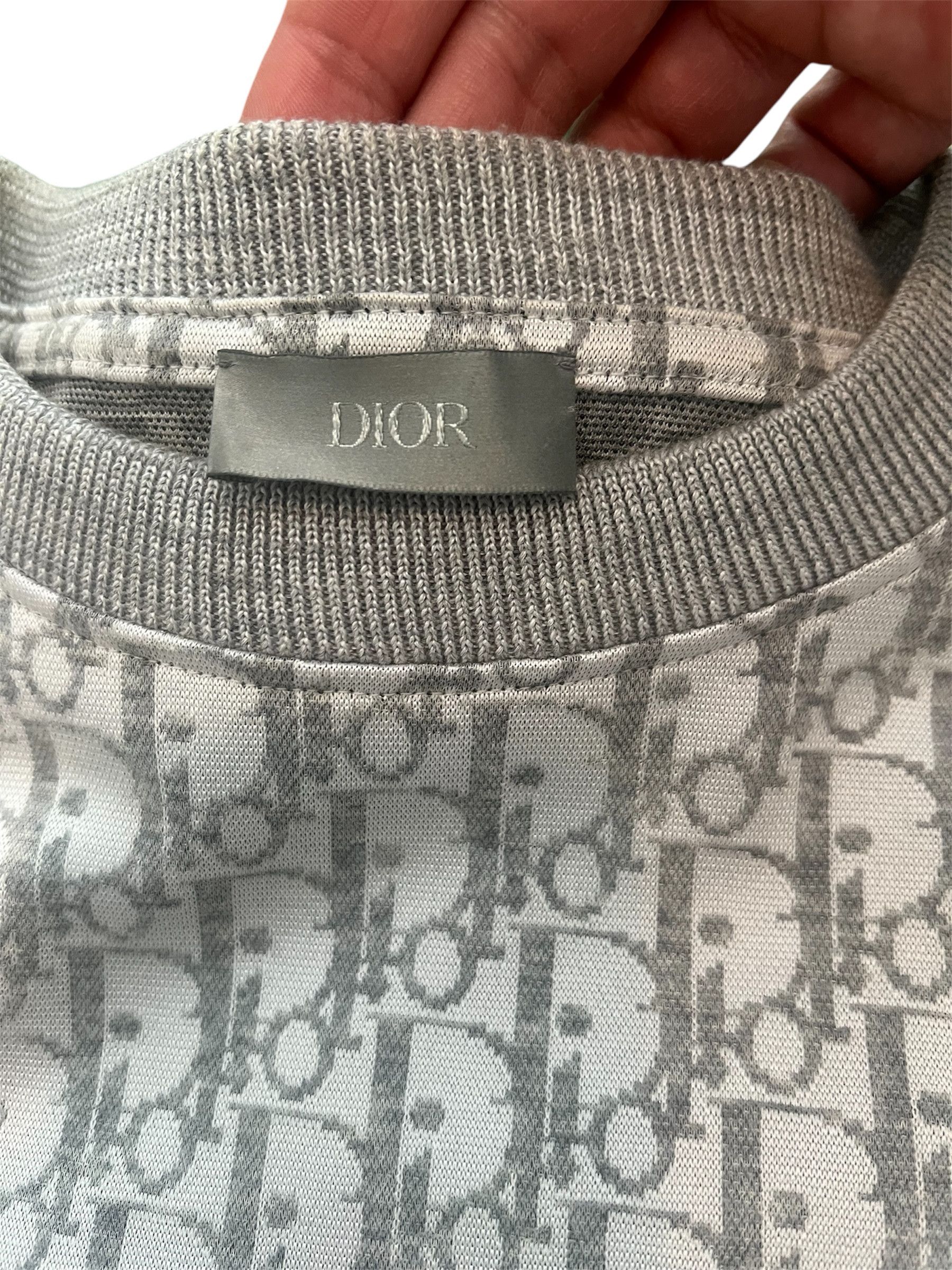 Dior Oversized Crystal Tee Size US XS / EU 42 / 0 - 3 Thumbnail