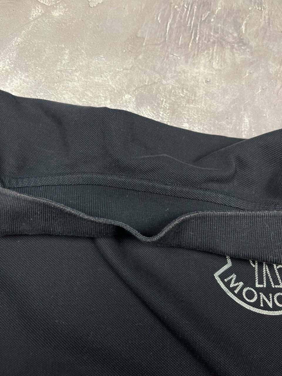 Moncler Moncler Men's Polo Shirt Black XXL Maglia Polo Manica Corta Size US XXL / EU 58 / 5 - 8 Thumbnail