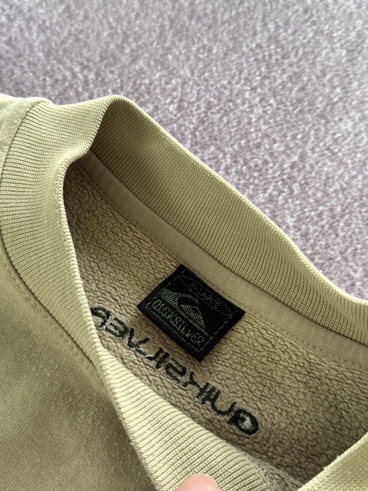 Quiksilver Vintage 90s Quicksilver Sweatshirt Y2K sweater drill Size US L / EU 52-54 / 3 - 7 Thumbnail