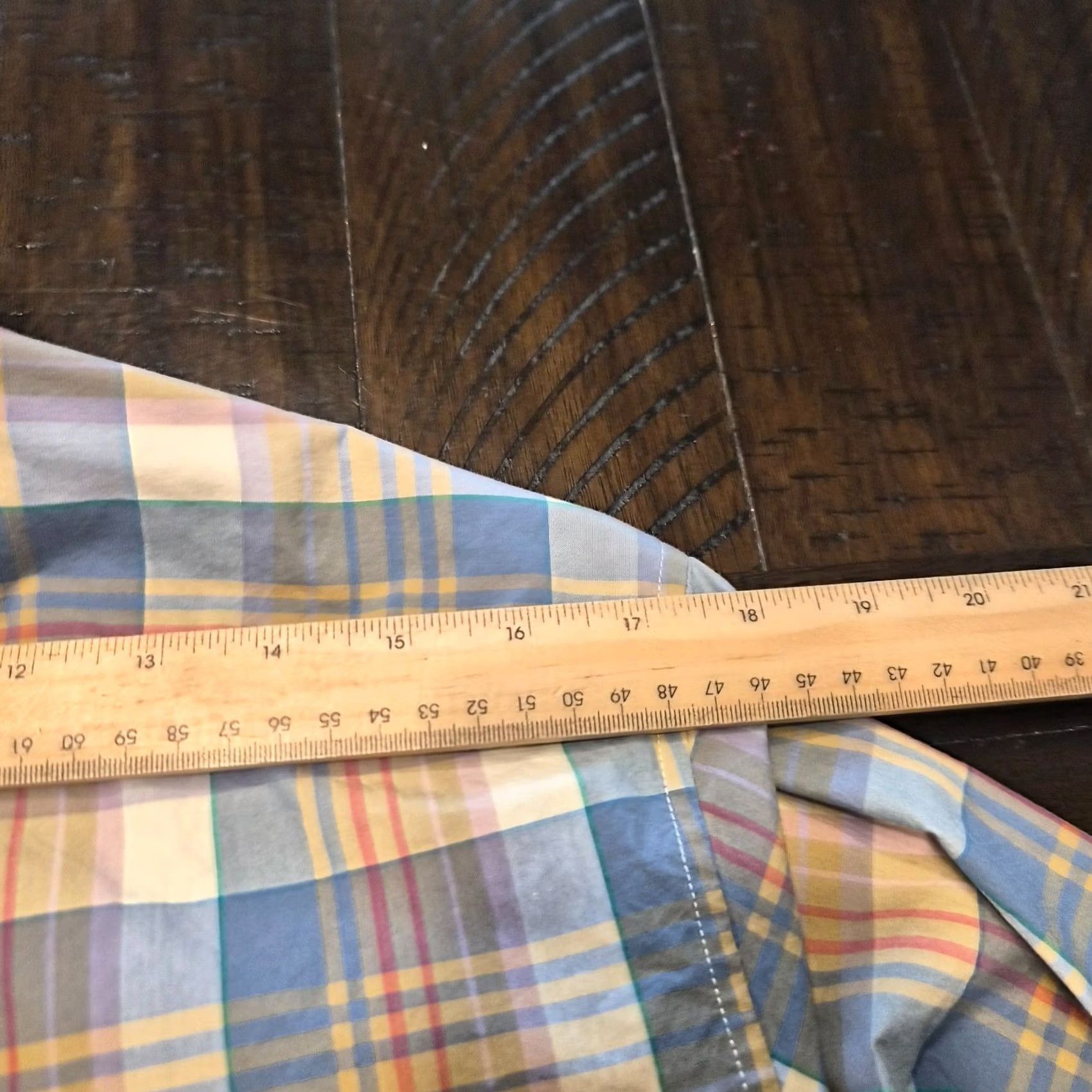 J.Crew J Crew Shirt Mens Small Blue Pink Check Button Down Long Sleeve Slim Fit Size US S / EU 44-46 / 1 - 7 Thumbnail