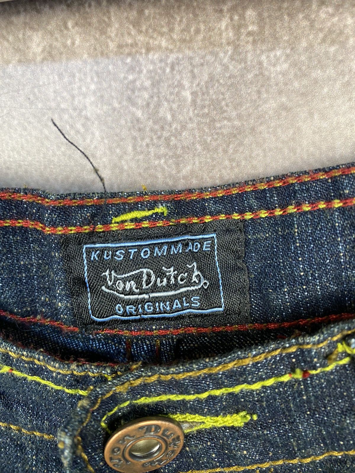 Von Dutch Vintage Y2K Von Dutch Distressed Denim Jean Shorts Size 30 Size US 30 / EU 46 - 7 Thumbnail