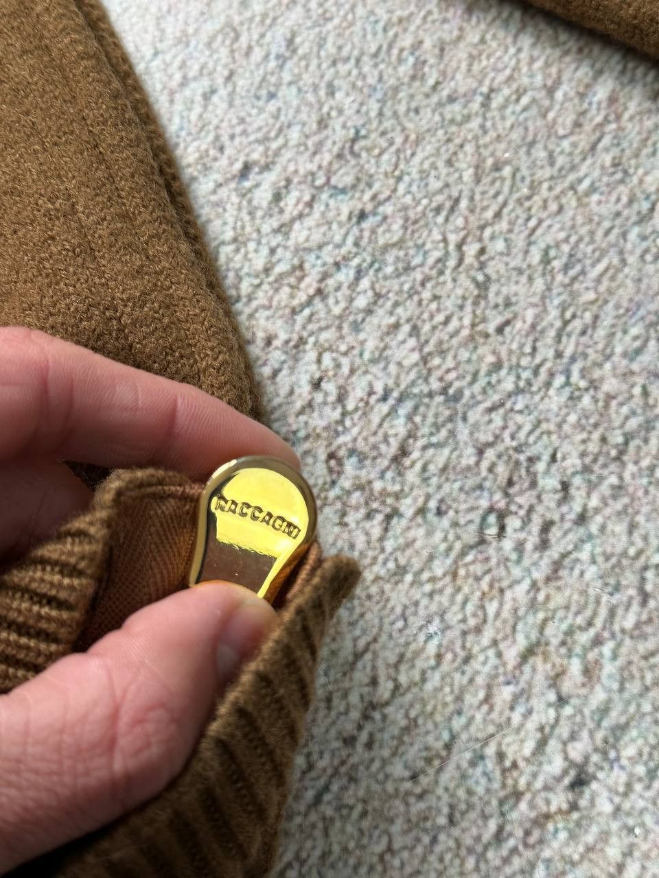 Emporio Armani cardigan jacket knite