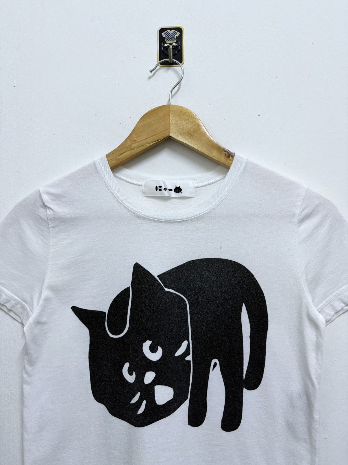 Ne-Net Ne-net / Issey Miyake - Black Nya Cat Beheaded Crop Tops Size XS / US 0-2 / IT 36-38 - 3 Thumbnail