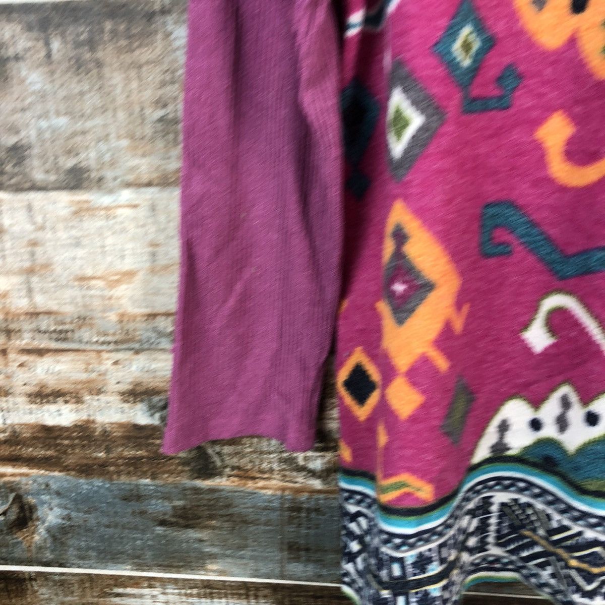Homespun Knitwear × Japanese Brand Benevolent Pink art Knitwear #A2498 Size XL / US 12-14 / IT 48-50 - 15 Thumbnail