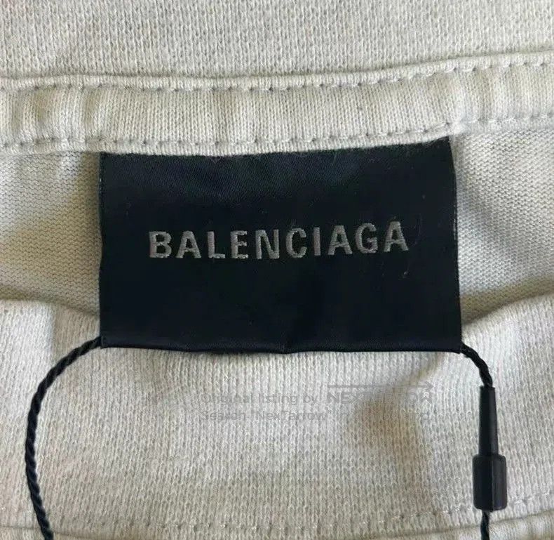 Balenciaga Balenciaga White Ruched Graphic T-shirt. Size US M / EU 48-50 / 2 - 4 Thumbnail