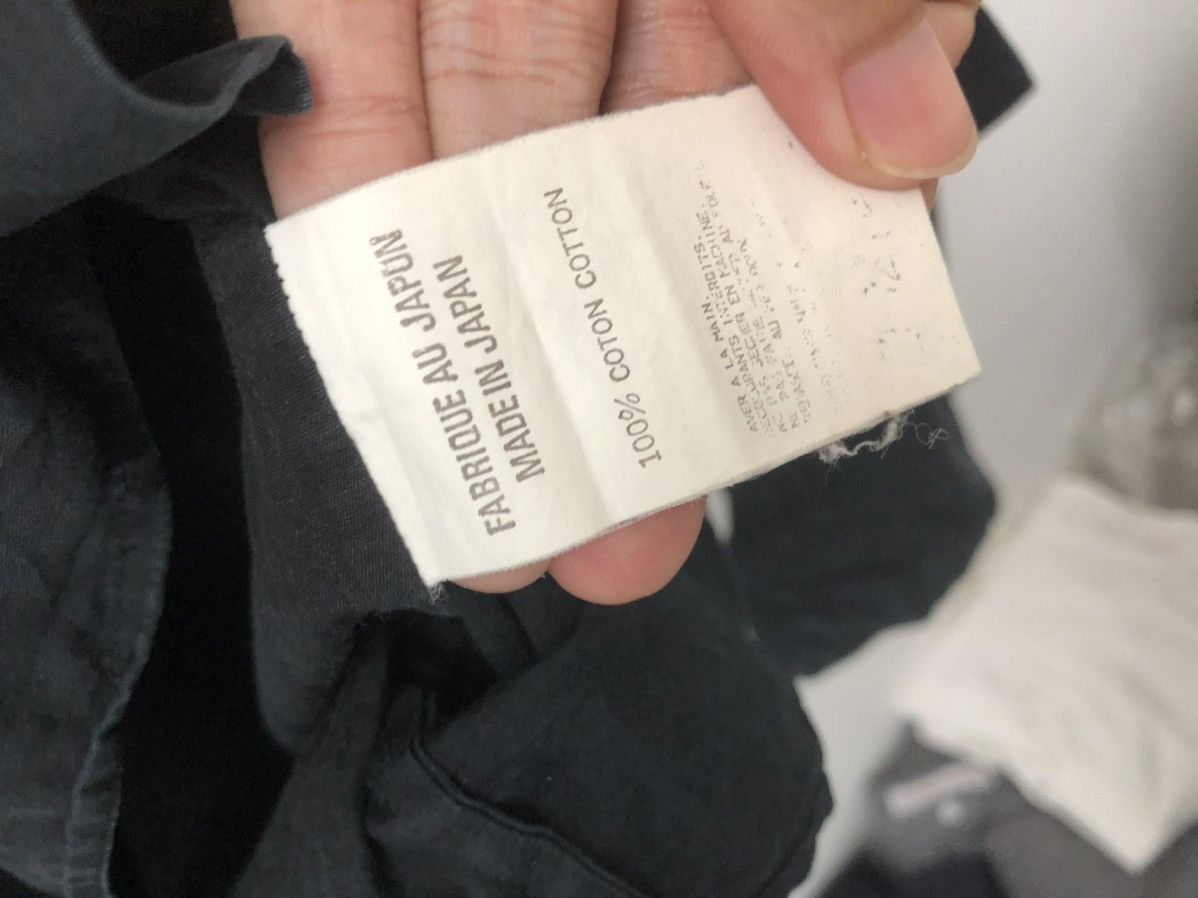 Yohji Yamamoto Yohji Yamamoto Pour Homme / Y's Black Cotton Button-Up Shirt Size US M / EU 48-50 / 2 - 5 Thumbnail