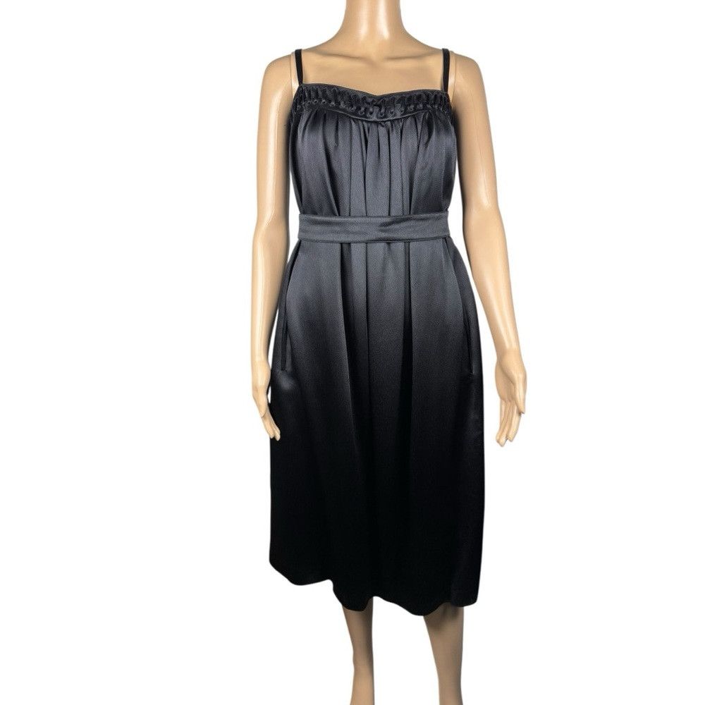 Neil Barrett NWT New Neil Barrett Black Strap Dress Made In Italy Size M Size M / US 6-8 / IT 42-44 - 1 Thumbnail
