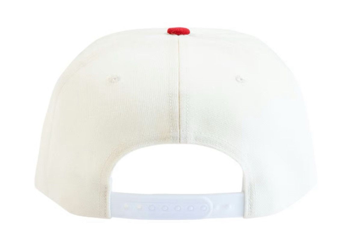 Eric Emanuel Eric Emanuel EE off white & red snapback hat Size ONE SIZE - 2 Thumbnail