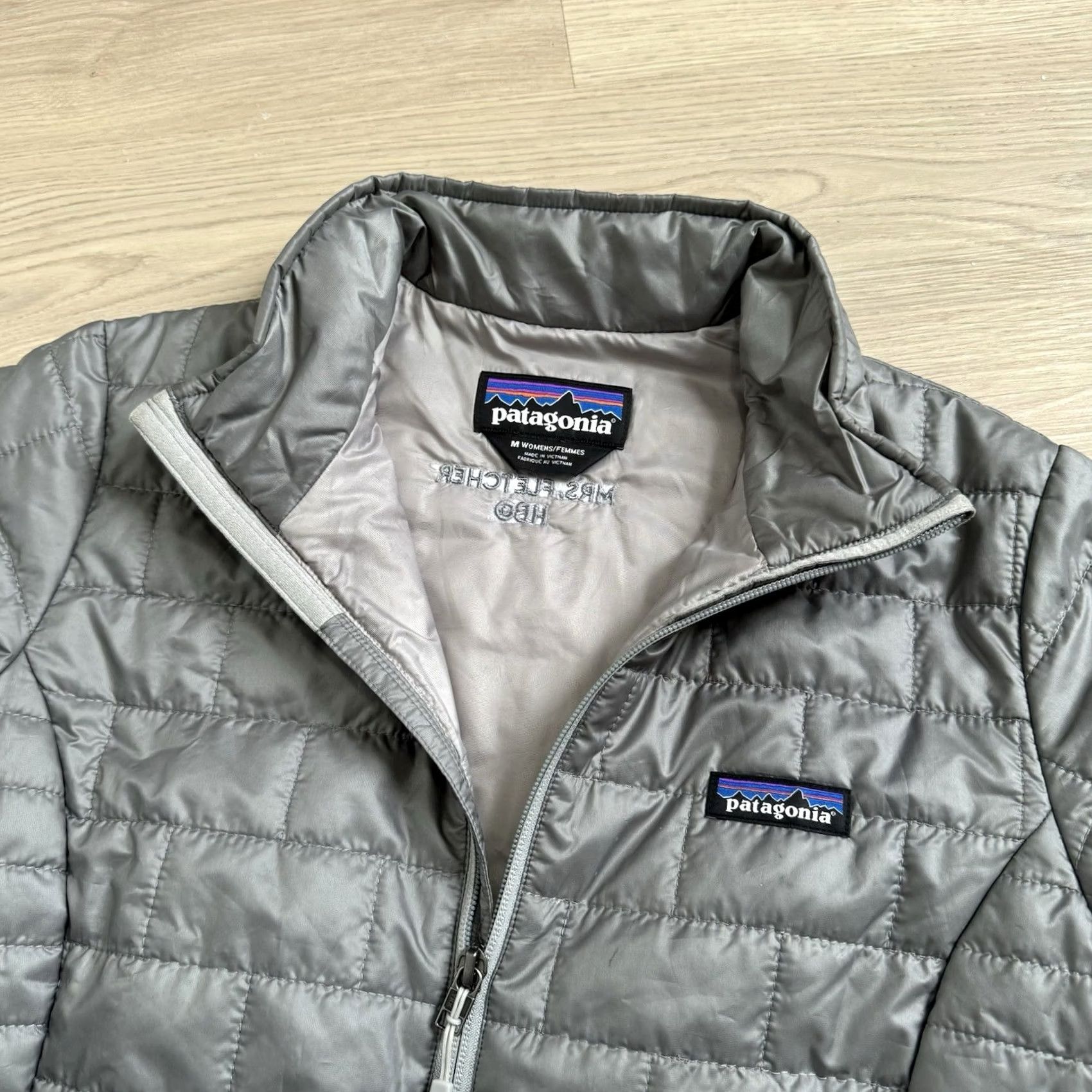 Patagonia Patagonia Nano Puff Jacket Womens M Gray Primaloft Mrs Fletcher HBO Cast Crew Size M / US 6-8 / IT 42-44 - 5 Thumbnail