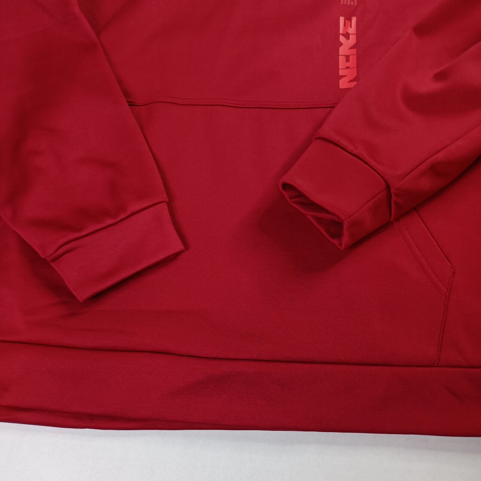 Nike Nike Therma-Fit Hoodie Men's 2XL XXL Red Swoosh Training Size US XXL / EU 58 / 5 - 2 Thumbnail