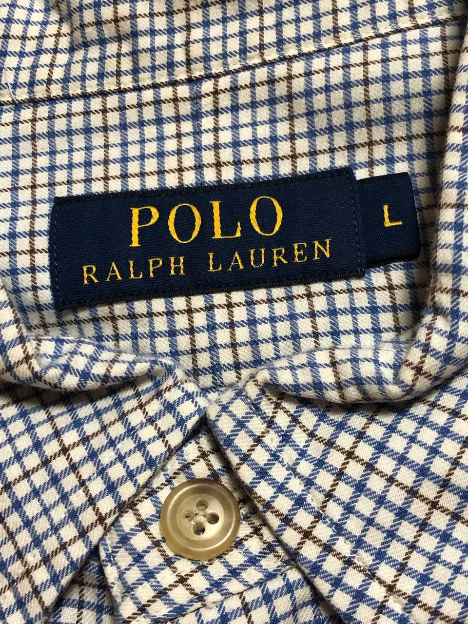 Polo Ralph Lauren Polo Ralph Lauren Button Up Shirt Casual Plaid SHIRT Size US L / EU 52-54 / 3 - 2 Thumbnail