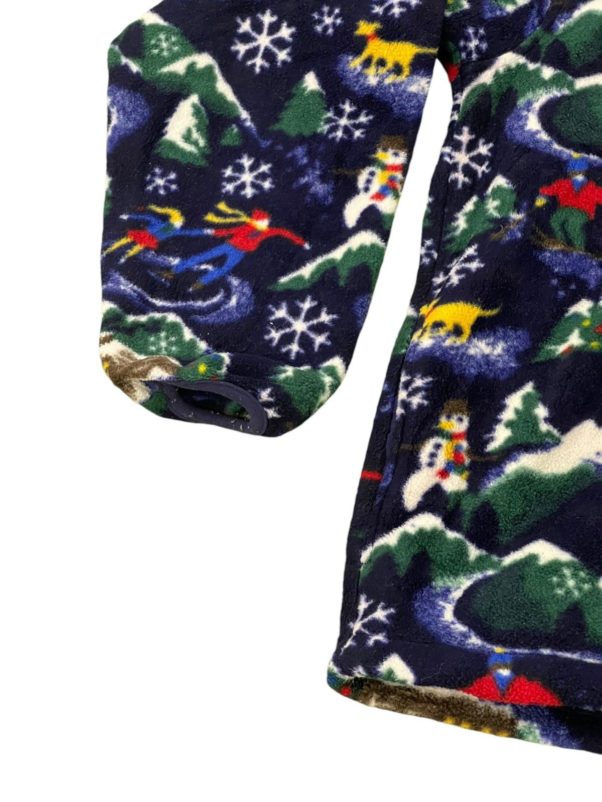 L.L. Bean Vtg L.L. Bean Fleece Snap T Pullover Ski 5🟩9 Size US M / EU 48-50 / 2 - 7 Thumbnail