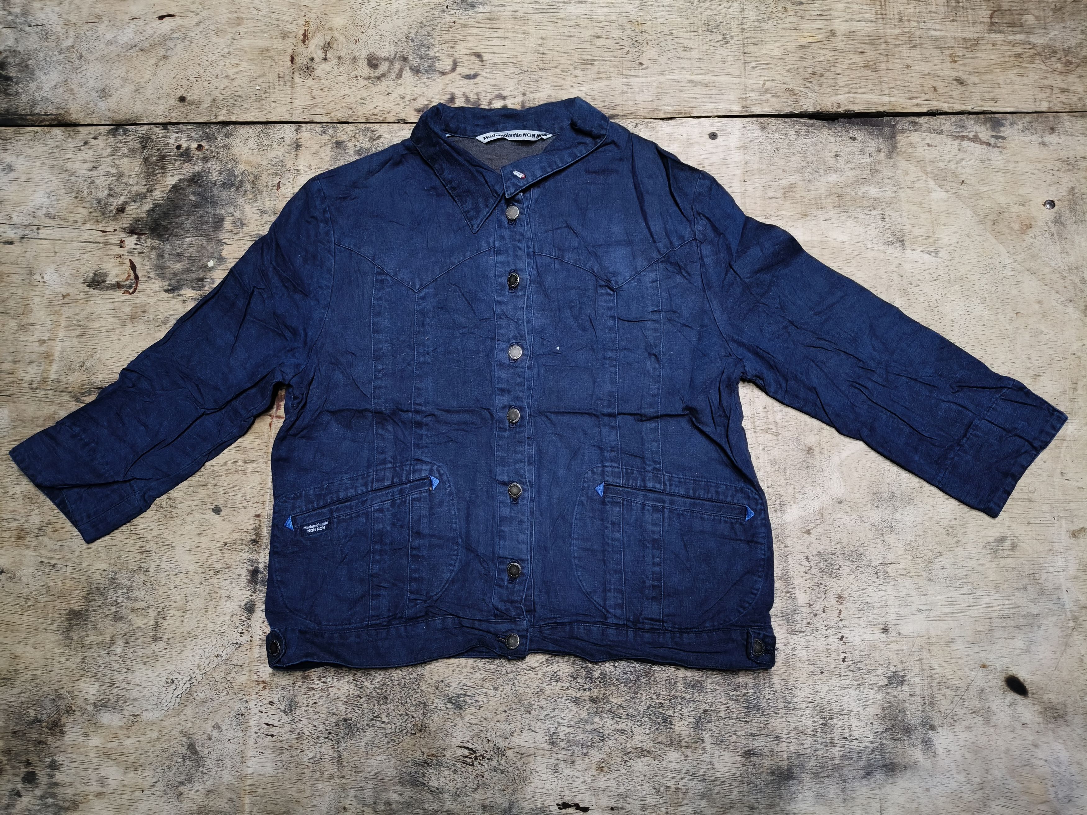 Mademoiselle Non Non Mademoiselle Non Non Button Jacket Size M / US 6-8 / IT 42-44 - 3 Thumbnail
