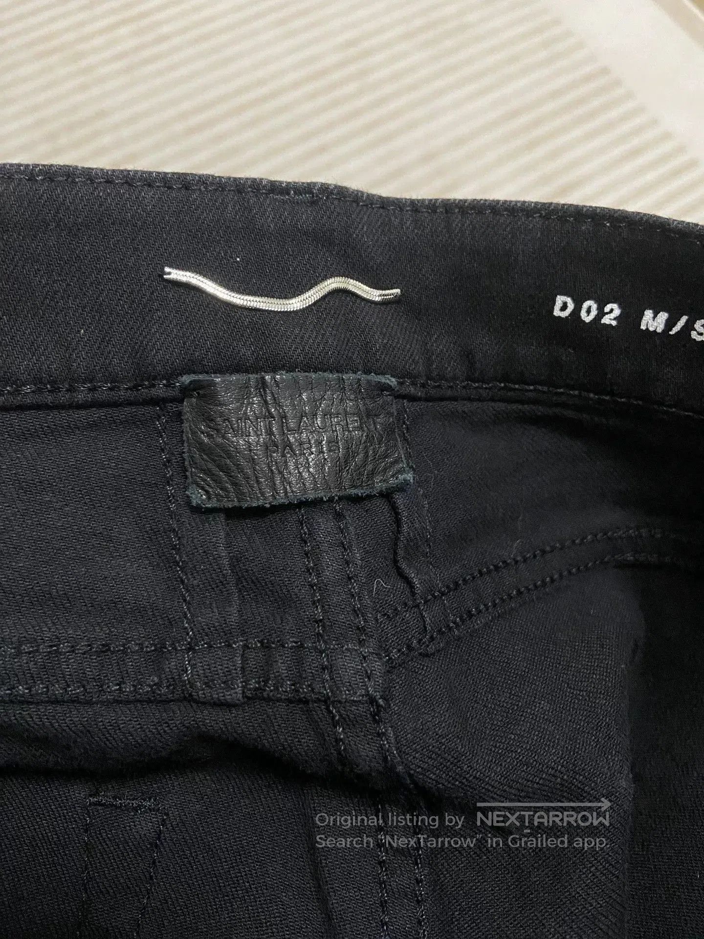 Saint Laurent Paris Saint Laurent Five-Zipper Black Jeans. Size US 30 / EU 46 - 5 Thumbnail