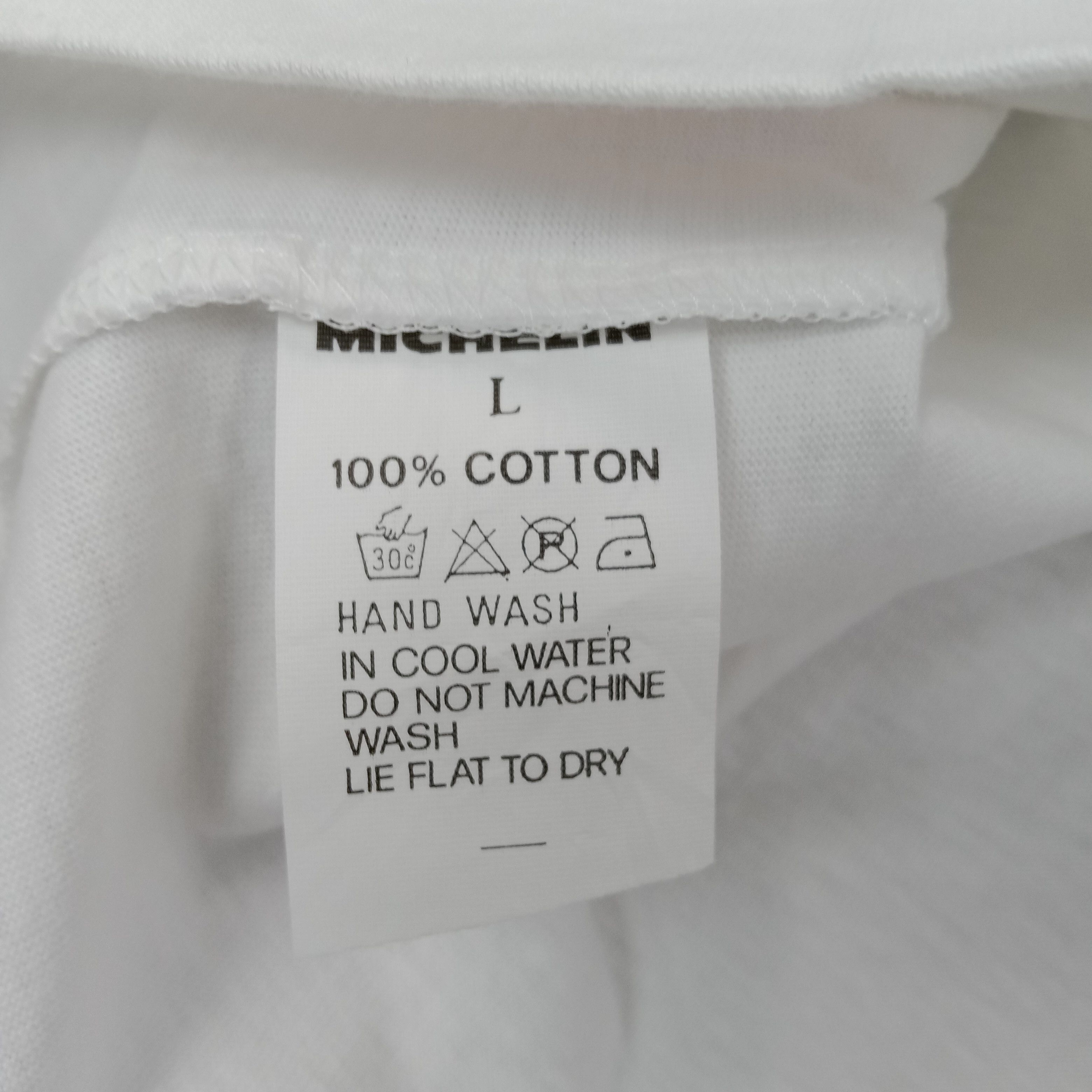 Vintage Michelin The Tire Racing Promo Tshirt C259N6 Size US L / EU 52-54 / 3 - 6 Thumbnail