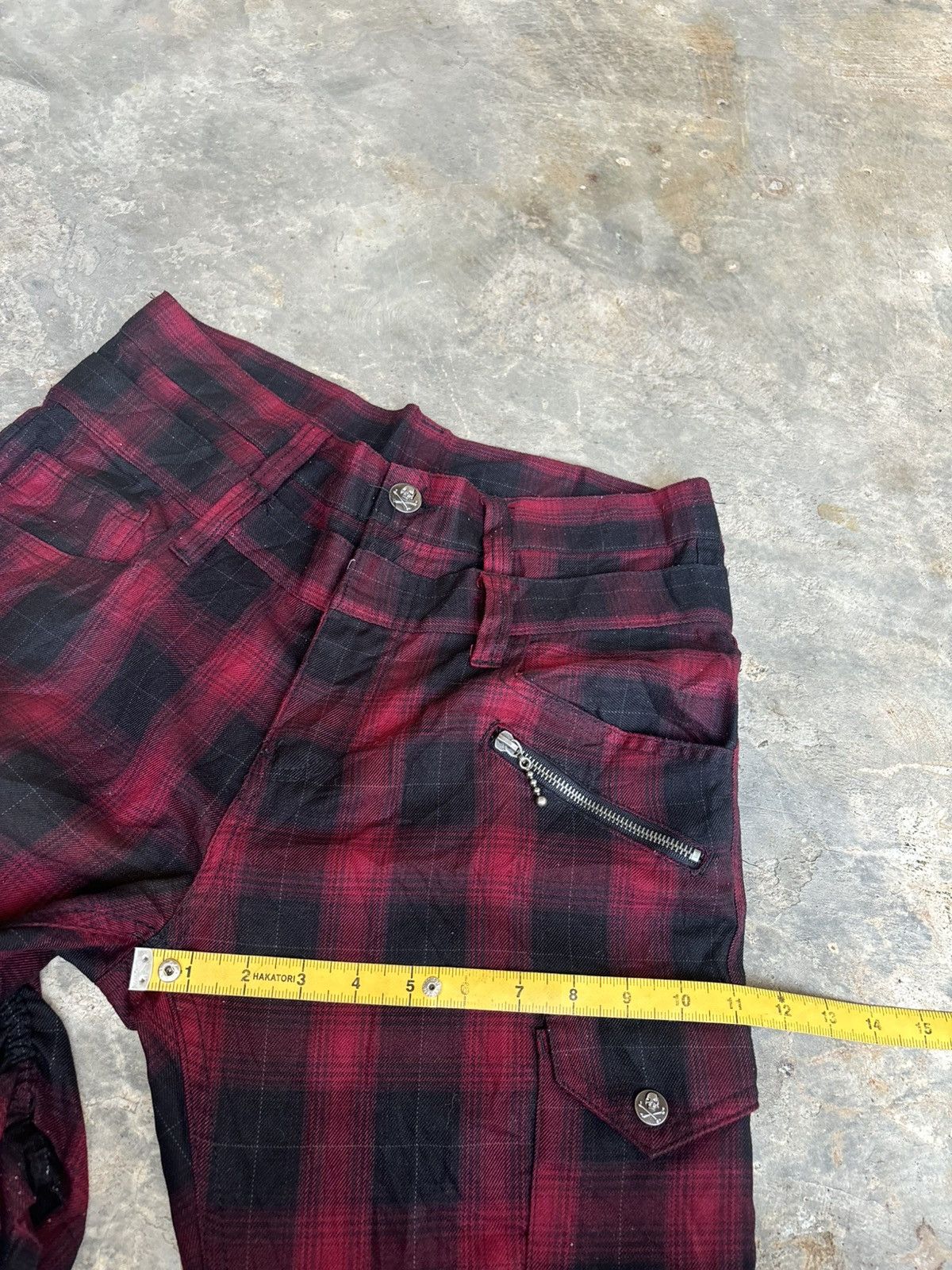 Hysteric Glamour Y2k Double Layer Double Focus Ifsixwasnine Punk Style Pants Size US 33 - 13 Thumbnail