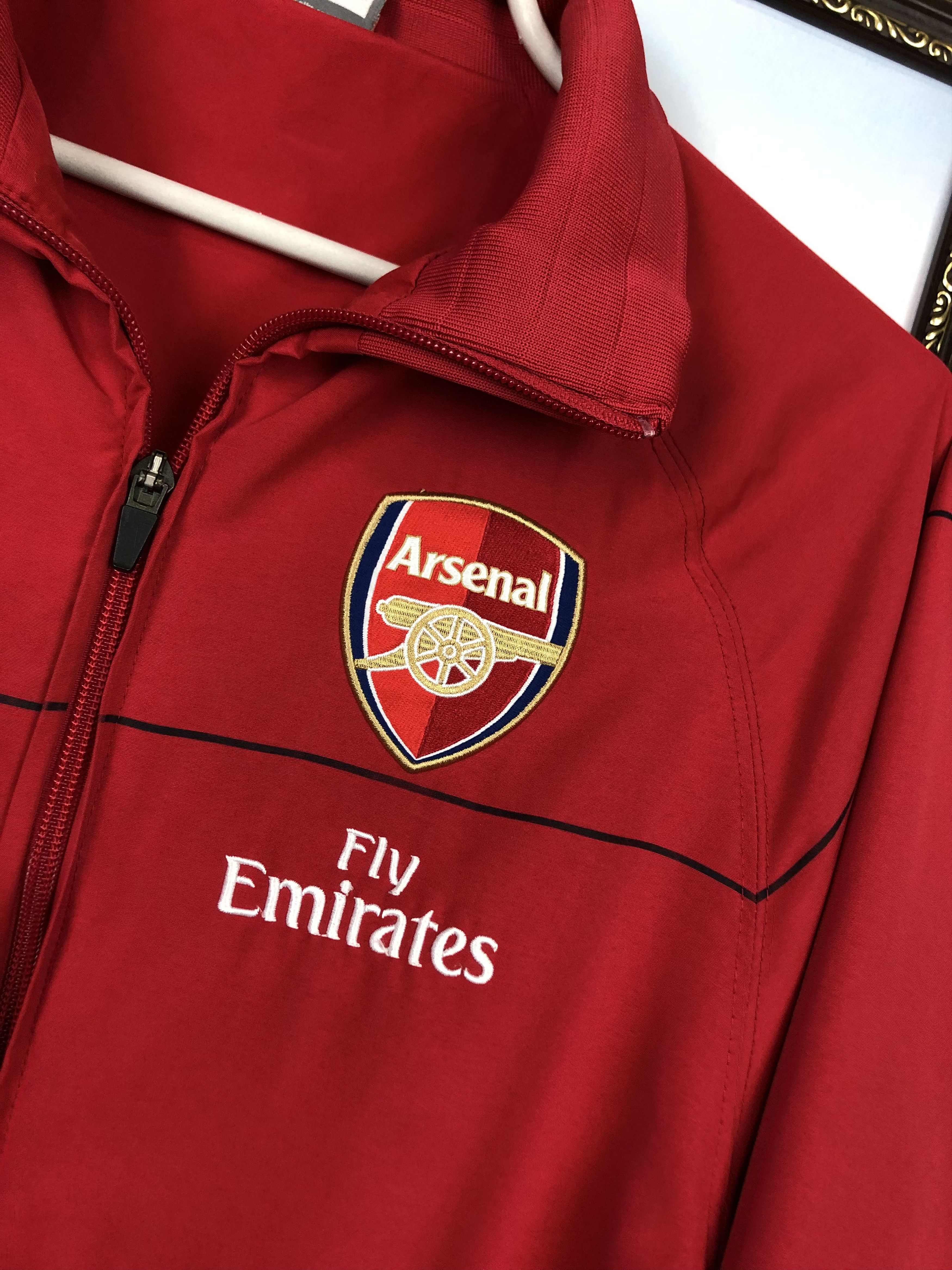 Nike Vintage Nike Arsenal Football Jacket Soccer Track Top Size US M / EU 48-50 / 2 - 3 Thumbnail