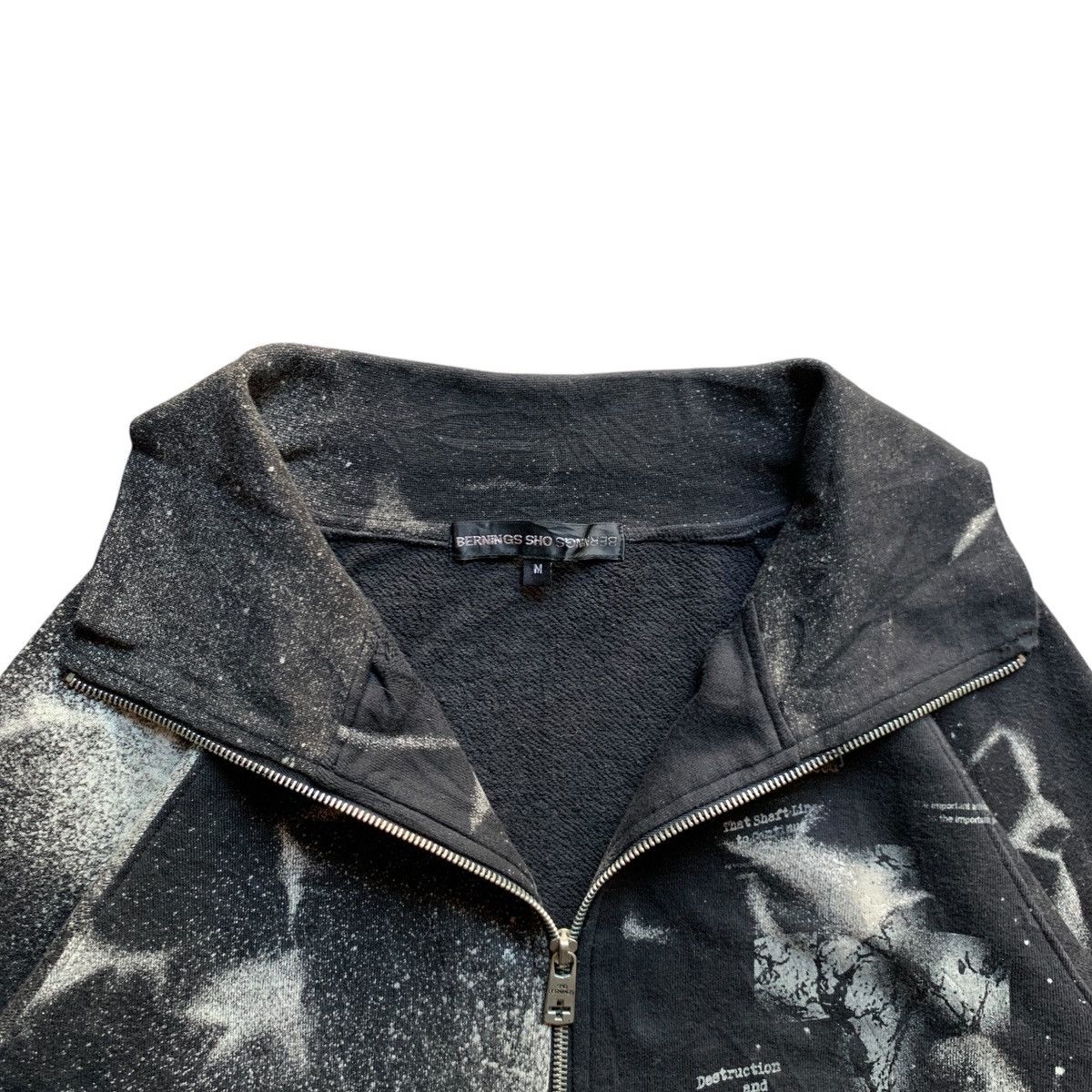 If Six Was Nine × Japanese Brand × Le Grande Bleu (L.G.B.) BERNINGS SHO Anarchy Chaos Punk Jacket Size US M / EU 48-50 / 2 - 3 Thumbnail