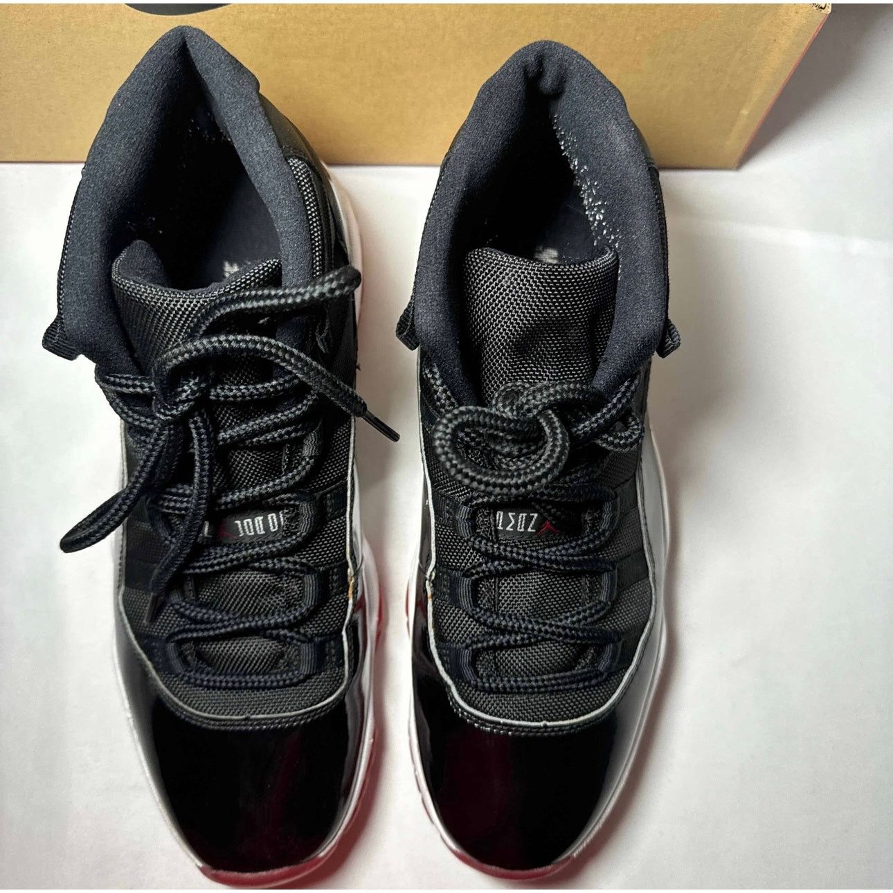 Jordan Brand × Nike Size 11 - Nike Air Jordan 11 Retro Bred 2019 Men's Shoes Size US 11 / EU 44 - 4 Thumbnail