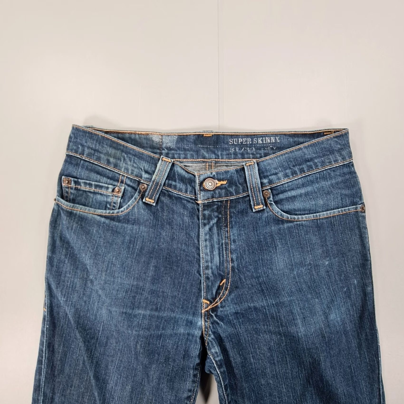Levi's Levi's Jeans Womens 510 Stretch Denim Super Skinny W31 L30 Blue Regular Size 31 Women Skinny Jeans” Size 24" / US 00 / IT 34 - 2 Thumbnail