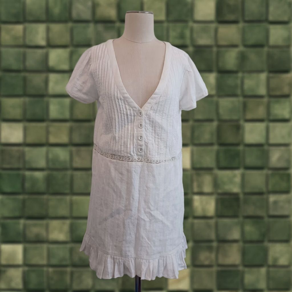 mini casual dresses Kacey Ruffled Shirt Dress KELLY-GREEN / L Size:M/10 Short Sleeve Fashion design PROMO::AUGBMSM ROSS DRESS FOR LESS