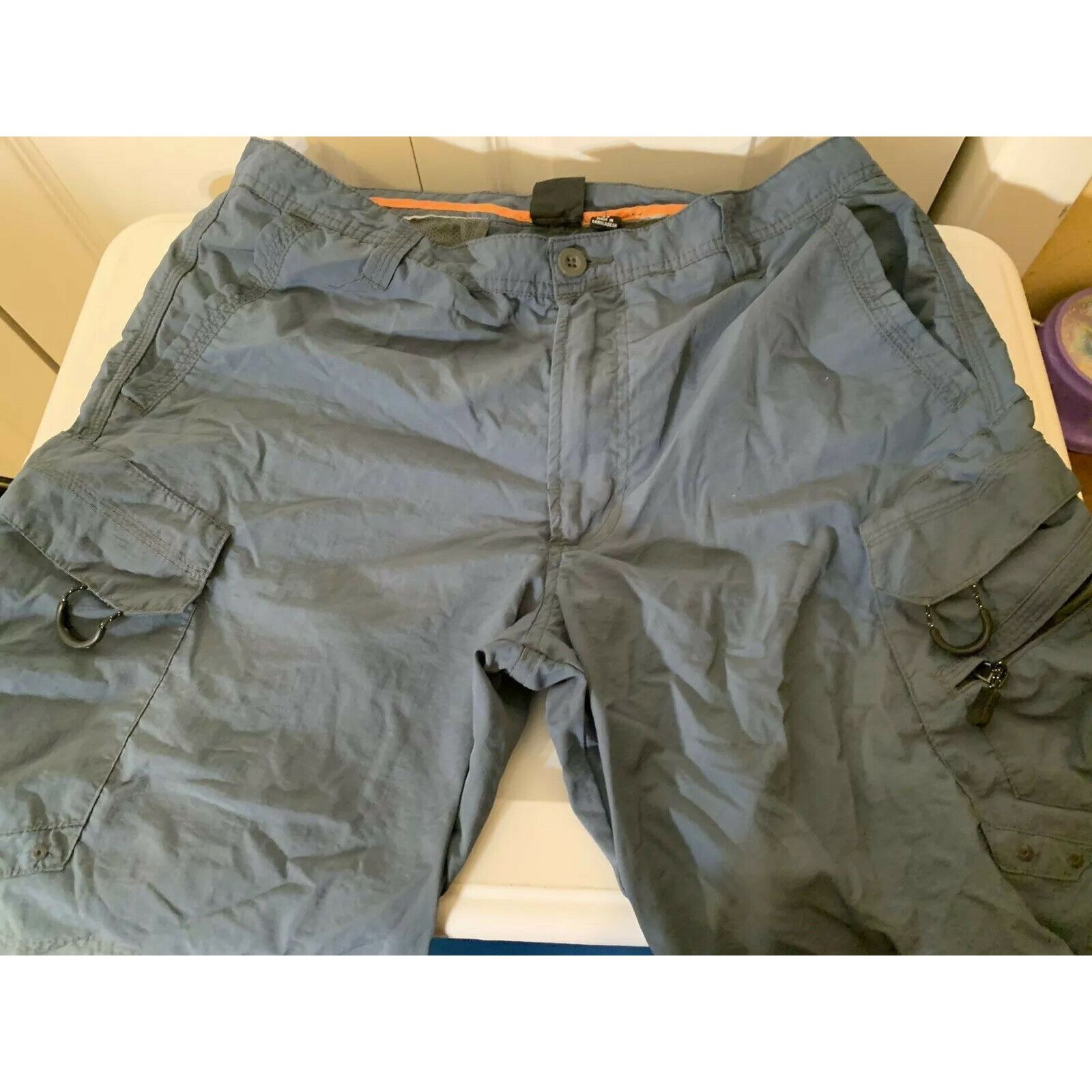 Burnside Burnside Explorer Men’s Sz 34 Cargo Shorts Blue Gray Size US 34 / EU 50 - 4 Thumbnail