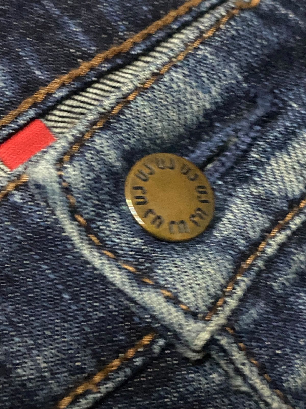 Jun Takahashi Vintage Japanese Brand Uniqlo Fade Wash Distressed Slim Jean Size US 30 / EU 46 - 9 Thumbnail