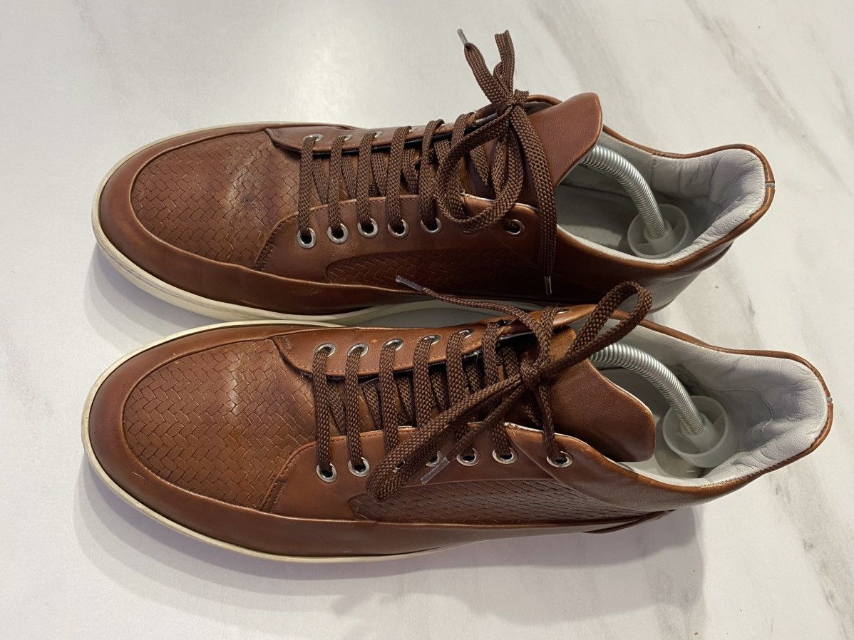 Porsche Design Porsche Design San Diego Brown leather sneakers italy 45 Size US 11.5 / EU 44-45 - 6 Thumbnail