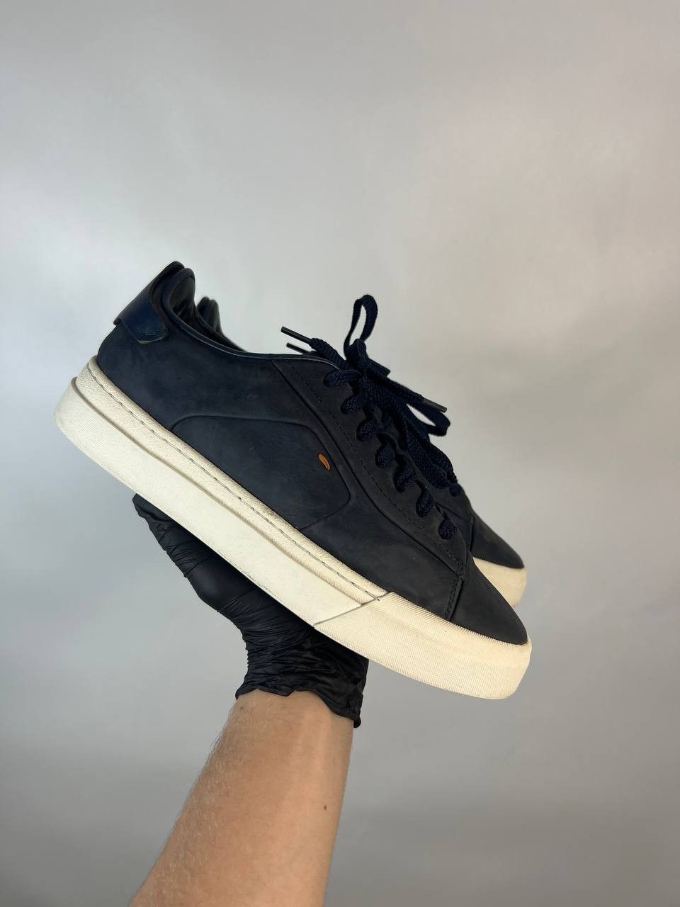 Santoni Vintage luxury italian designer santoni sneakers Sz US 7 Size US 7 / EU 40 - 1 Thumbnail