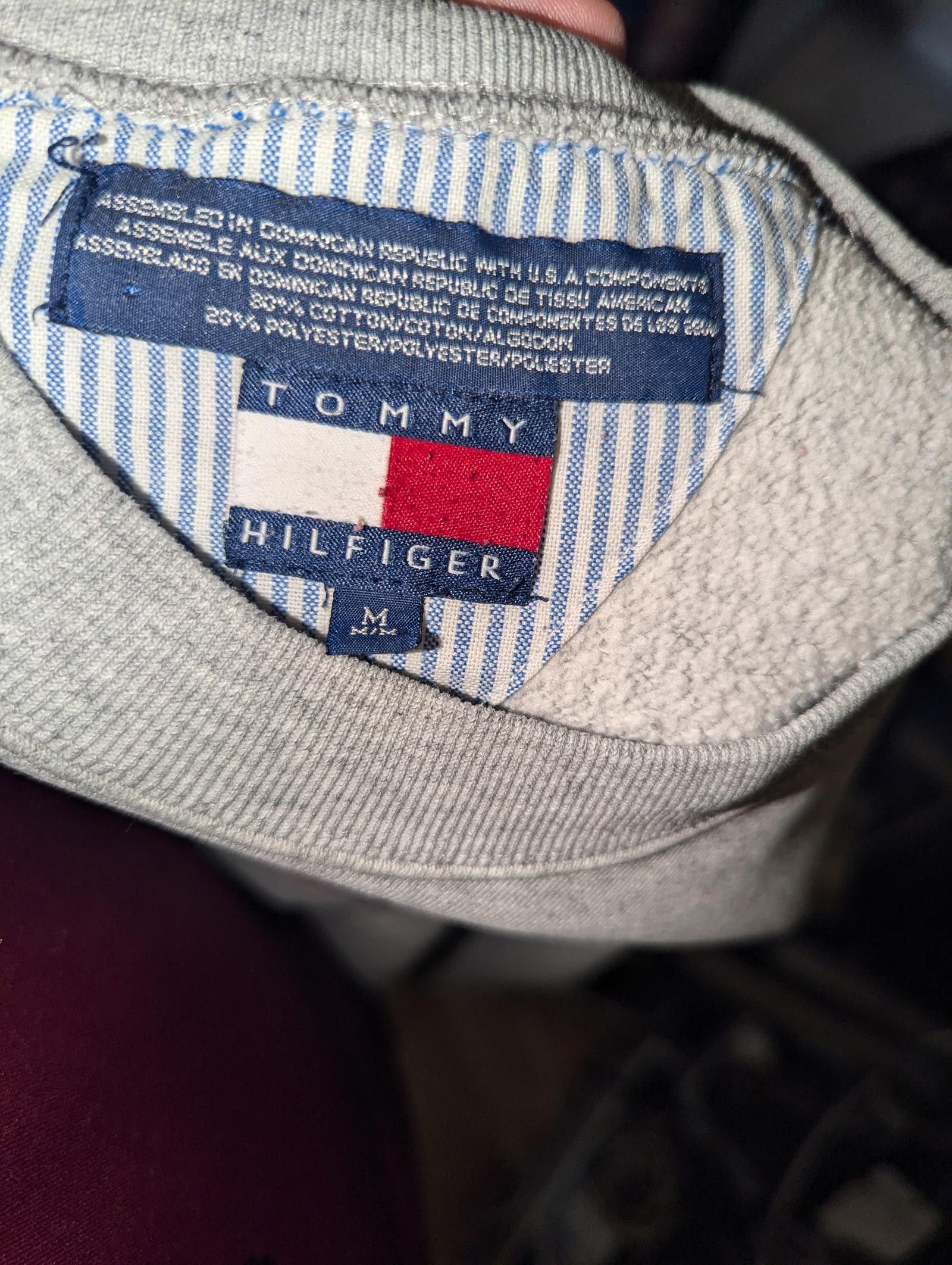 Tommy Hilfiger Y2K Tommy Hilfiger Athletics Sweatshirt Gray Size Medium Size US M / EU 48-50 / 2 - 7 Thumbnail