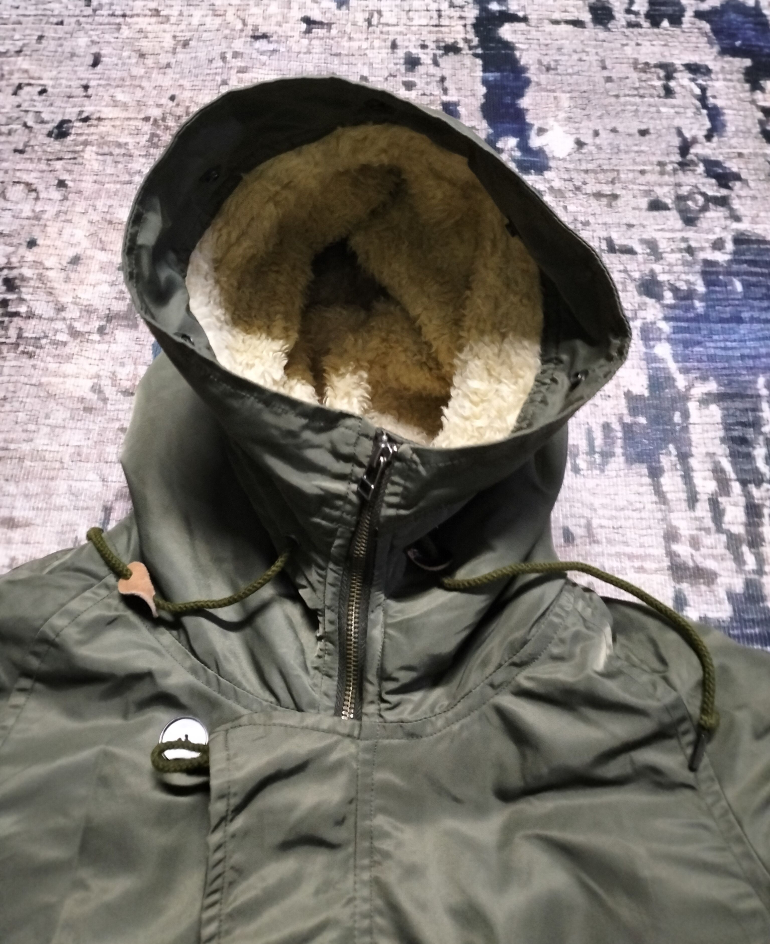 STUDIOUS Studious Japan N-2B Sherpa Lined Hoodie Zipper Jacket Size US M / EU 48-50 / 2 - 4 Thumbnail